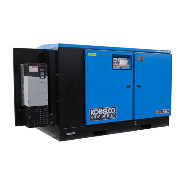 Picture Of Kobelco Oil Free Rotary Screw Air Compressor